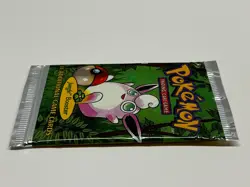 1999 Pokemon Jungle Unlimited Wigglytuff Art Booster Pack 21.24 Grams - Image 5