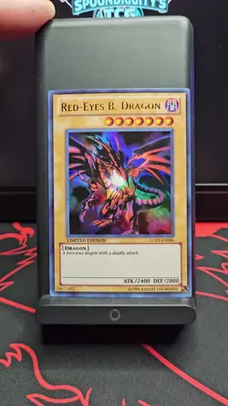 Red-Eyes B. Dragon LC01-EN006 Yu-Gi-Oh Legendary Collection 1 Limited Edition LP - Image 2