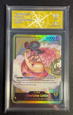 Carte One Piece Charlotte Linlin Collect Aura 9.5 ST07/001 L SR - Image 1