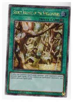 Secret Village of The Spellcasters RA03-EN209 Quarter Century Secret 1st M/NM+ - Image 1