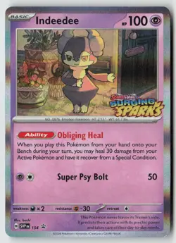 Indeedee - 154 - SV: Scarlet & Violet Promo Cards Holo - PTCG - LP - Image 1