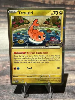 Tatsugiri Holo Twilight Masquerade Promo SV: Scarlet & Violet Promo Cards 118 NM - Image 1