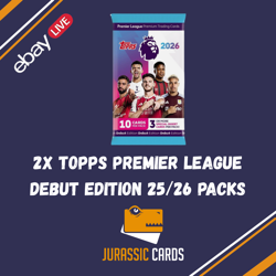 2x Topps Premier League 25/26 Trading Card Game - Booster Pack *ebay Live* - Image 1