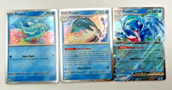 Palafin EX SVP 126 Finizen 059/167 Palafin 060/167 Pokemon Card SET 3 cards - Image 1
