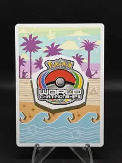 Pokemon TCG TAPU LELE GX 60/145 Kabu Fukase 2017 World Championships NM Card - Image 2
