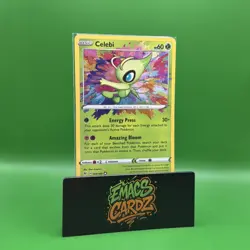 Celebi 009/185 Pokemon TCG 2020 Amazing Rare Holo Card Vivid Voltage, Near Mint - Image 1