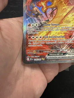 TCG Team Rockets Moltres EX Destined Rivals Card 229/182 SIR Pokemon NM - Image 4
