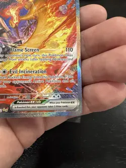 TCG Team Rockets Moltres EX Destined Rivals Card 229/182 SIR Pokemon NM - Image 5