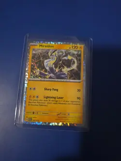 Pokemon TCG Koraidon Miraidon McDonald's Promo Holo Card 003/015 Confetti Design - Image 1