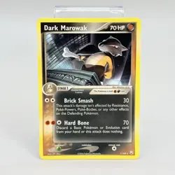 Dark Marowak 7/109 EX Team Rocket Returns Non-Holo Rare Pokemon Card NM - Image 1