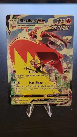 Blaziken VMAX - TG15/TG30 - Pokemon Silver Tempest Trainer Gallery Holo Card NM - Image 1