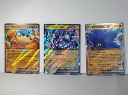 Klawf 120, Miraidon 079, Glimmora 123/197 Pokemon Obsidian Flames EX 3 Card Lot - Image 1