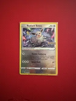 Radiant Eevee SWSH230 SWSH: Sword & Shield Promo Cards Holo - Image 1