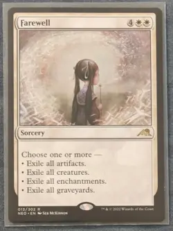 Farewell | Kamigawa: Neon Dynasty (Regular) | #13/302 | NM - Image 1