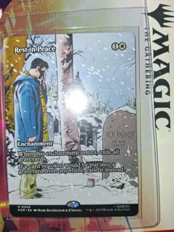 Rest In Peace #0006 Borderless Mythic Regular Marvel's Spider-Man Magic MTG - Image 1