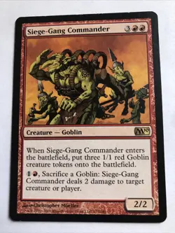 Siege-Gang Commander X2 M10 Ex Condition See Pics Front Back - Image 2
