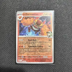 N's Darmanitan - 027/159 Uncommon Reverse Holo SV09: Journey Together NM Pokemon - Image 1
