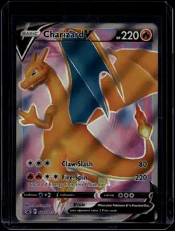 Pokemon TCG Charizard V SWSH050 Full Art Promo NM (A) - Image 1