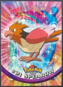 Pokemon Card Spearow #21 TOPPS Series 1 Blue Logo 1st Print NEAR MINT Non-Holo!! - Image 1