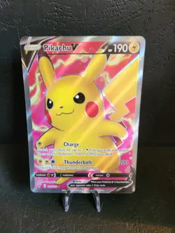 Pokemon Pikachu V Full Art Ultra Rare - Vivid Voltage 170/185 NM/M - Image 1
