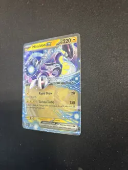 Pokemon Miraidon ex SVP 143 BLACK STAR Promo Holo English In Hand NM - Image 3