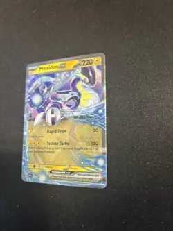 Pokemon Miraidon ex SVP 143 BLACK STAR Promo Holo English In Hand NM - Image 4