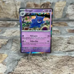 Pokemon Gengar Holo Rare 094/165 – Scarlet & Violet 151 – Near Mint - Image 1
