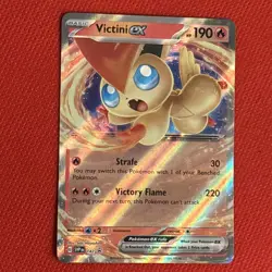 Pokemon [Victini EX] Scarlet & Violet Black Star Promo SVP 142 Halo NM/Unplayed - Image 1