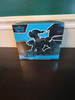 Pokemon TCG S&V Black Bolt Pokemon Center ETB Elite Trainer Box - Sealed - Image 1