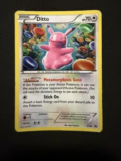 2015 Pokemon Holo Black Star Promo Ditto- XY40 - Image 1