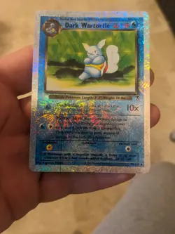 Pokemon Card - Dark Wartortle - Legendary Collection Reverse HOLO 39/105 - Image 1