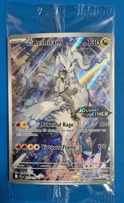 Pokemon TCG: N's Reshiram - Journey Together Stamped Promo 167/159 - SEALED - Image 1