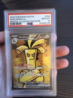 Gholdengo EX 252/182 SIR 2023 Pokemon Paradox Rift PSA 10 Gem Mint - Image 3