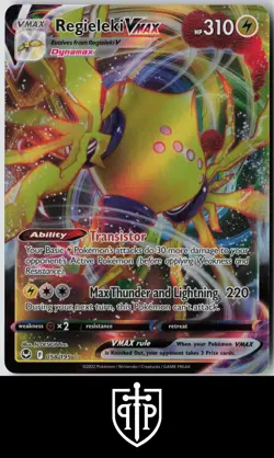 Pokemon - Regieleki VMAX 058/195 Silver Tempest - Holo VMAX Rare - NM - Image 1