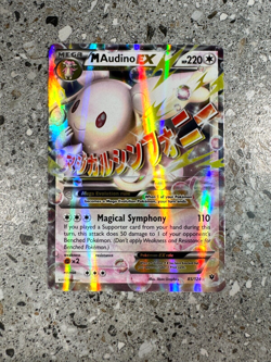 Pokemon TCG Cards M Audino EX 85/124 Fates Collide Ultra Rare NM - Image 1