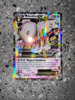 Pokemon TCG Cards M Audino EX 85/124 Fates Collide Ultra Rare NM - Image 3