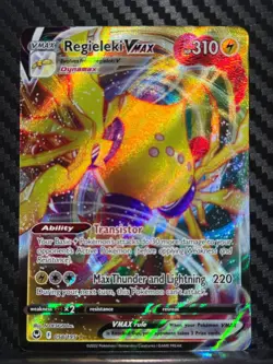 Pokemon - Regieleki VMAX 058/195 Silver Tempest - Holo VMAX Rare - NM - Image 1