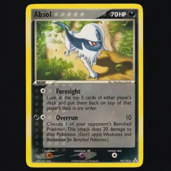 Absol 18/110 Holon Phantoms Vintage Rare Pokemon TCG NM (very clean) - Image 1