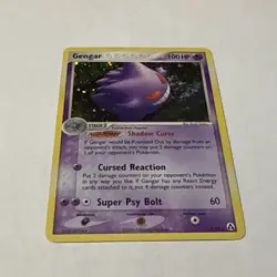 2006 Pokemon Gengar 5/92 EX Legend Maker Holo Rare MP-LP - Image 2