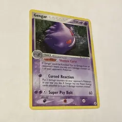 2006 Pokemon Gengar 5/92 EX Legend Maker Holo Rare MP-LP - Image 3
