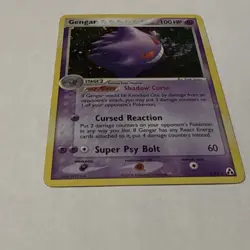 2006 Pokemon Gengar 5/92 EX Legend Maker Holo Rare MP-LP - Image 4