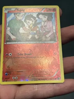 Pokemon TCG Tepig 25/113 Legendary Treasures Reverse Holo Common NM/ VLP - Image 4