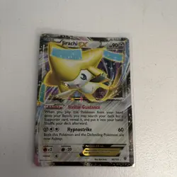 Pokemon TCG Jirachi EX 60/101 Plasma Blast Ultra Rare LP Condition - Image 1