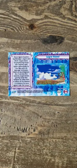 Pokemon Topps Movie 2000 Lugia Rises non holo #64 NM - Image 2