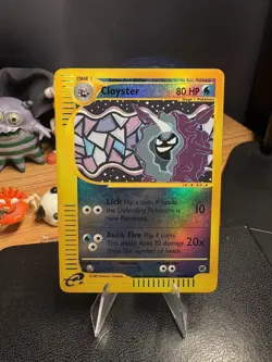 Pokemon Cloyster 42/165 Expedition Rare Reverse Holo WOTC (MP+) - Image 1