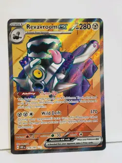 Revavroom ex 216/197 Ultra Rare Full Art Pokemon TCG Obsidian Flames NM - Image 1