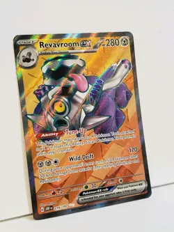 Revavroom ex 216/197 Ultra Rare Full Art Pokemon TCG Obsidian Flames NM - Image 2