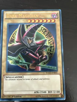 Yu-Gi-Oh! TCG Dark Magician Unlimited Edition Ultra Rare YGLD-ENB02 - Image 1