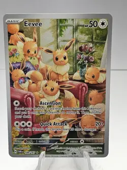 Pokemon Card Eevee 188/167 Twilight Masquerade Special Illustration Rare - #3 - Image 1