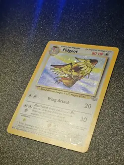 Pokemon TCG Pidgeot Jungle Holo Card 8/64 Unlimited Rare, LP Condition - Image 2